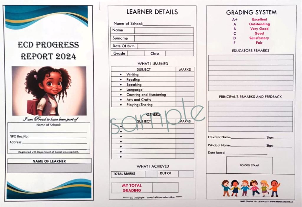 SAMPLE A4 DL FORM